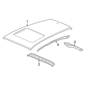 Honda OE - Roof & Components (With Sunroof)