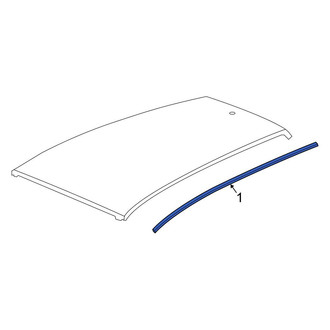 Honda OE - Left Roof Molding