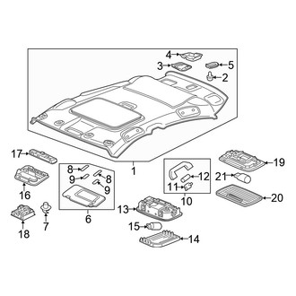 Honda OE - Roof - Interior Trim