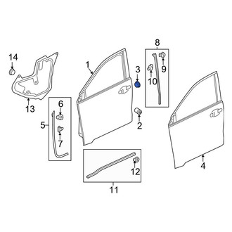 Honda OE - Liftgate Grommet