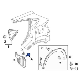 Honda OE - Quarter Panel Bolt