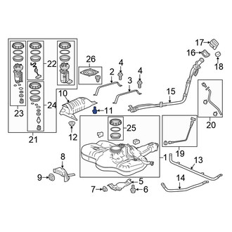 Honda OE - Cruise Control Distance Sensor Bolt