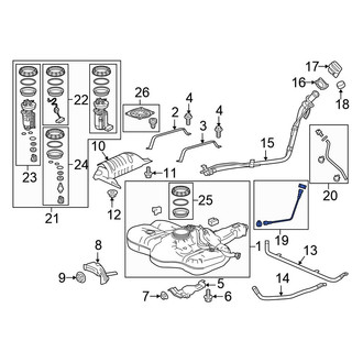 Honda OE - Fuel Tank Vent Valve
