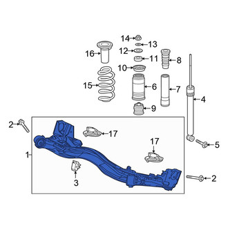 Honda OE - Rear Suspension Subframe