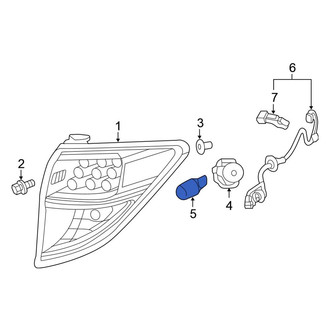 Honda OE - Rear Turn Signal & Parking Light Bulb