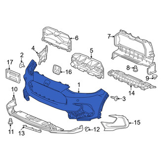 Honda OE - Front Bumper Cover