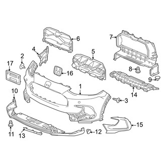 Honda OE - Front Bumper & Grille - Bumper & Components (Bumper Cover & Trim)
