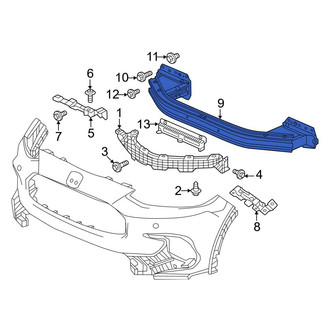 Honda OE - Front Bumper Impact Bar