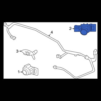 Honda OE - Rear Outer Parking Aid Sensor