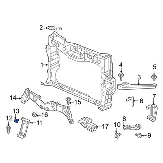 Honda OE - Hood Latch Support Bolt
