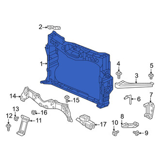 Honda OE - Front Radiator Support Panel