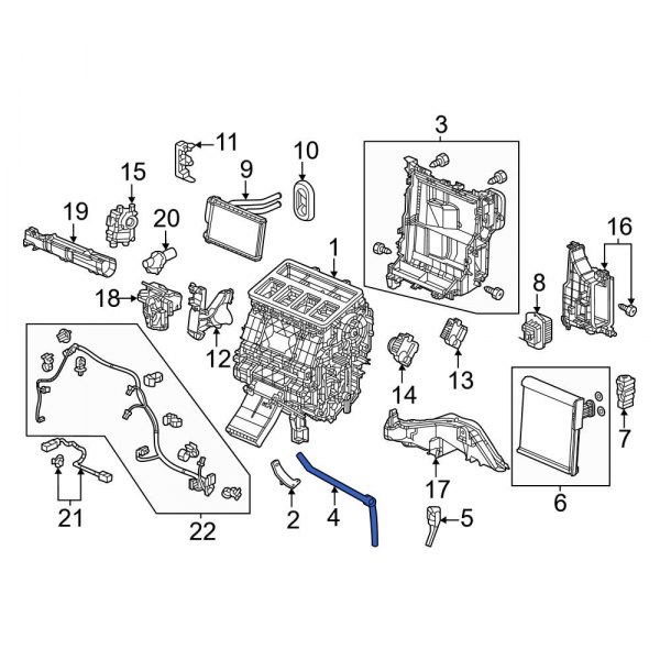 A/C Evaporator Drain