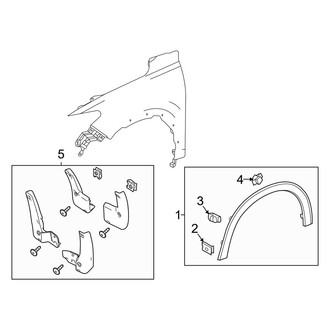 Honda OE - Fender - Exterior Trim