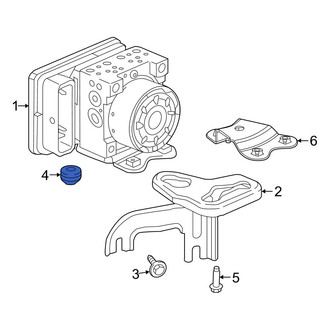 Honda OE - ABS Modulator Insulator