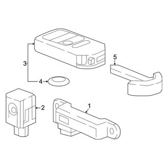 Honda OE - Electrical - Keyless Entry Components