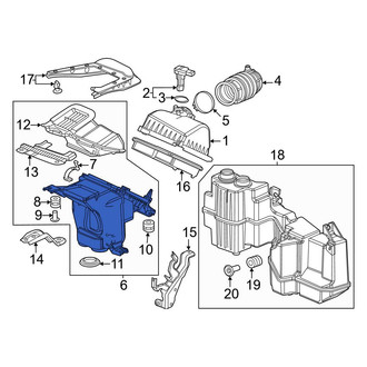 Honda OE - Lower Air Filter Housing