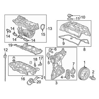 Honda OE - Engine / Transaxle - Engine Parts
