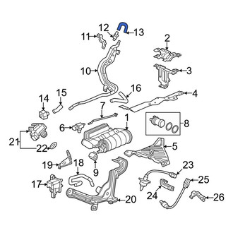 Honda OE - Evaporative Emissions System Lines