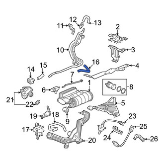Honda OE - Evaporative Emissions System Lines