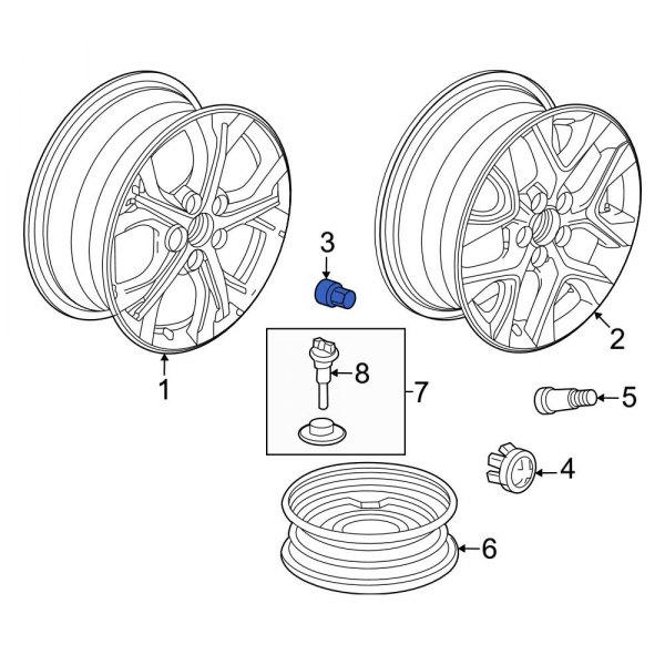 Wheel Lug Nut