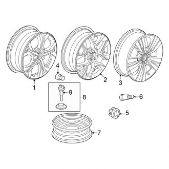 2025 Honda HR-V OEM Wheels & Tires CARiD