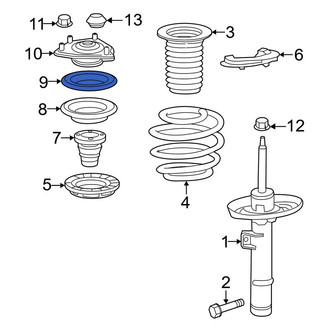 Honda OE - Front Suspension Strut Bearing