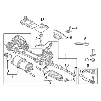 Honda OE - Steering Gear & Linkage