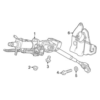 Honda OE - Steering Column Assembly