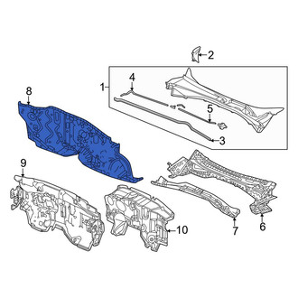 Honda OE - Front Lower Firewall