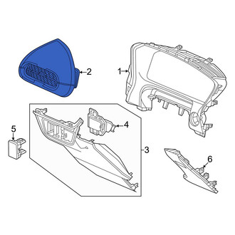 Honda OE - Left Dashboard Air Vent