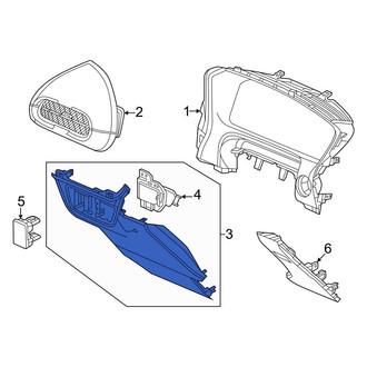 Honda OE - Left Instrument Panel Trim Panel