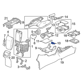Honda OE - Rear 12 Volt Accessory Power Outlet