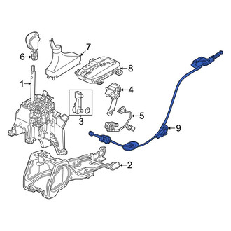 Honda OE - Automatic Transmission Shifter Cable