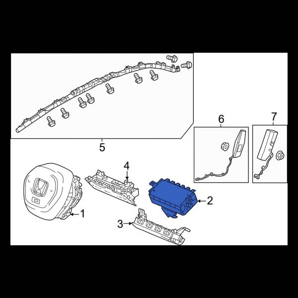 Instrument Panel Air Bag