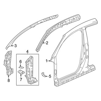 Honda OE - Pillars, Rocker & Floor - Aperture Panel