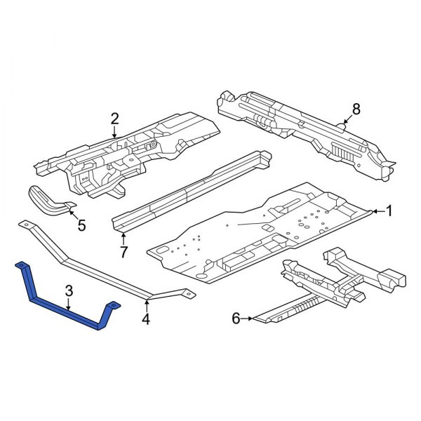 Floor Pan Bracket