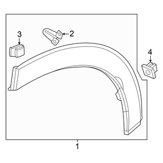 Honda OE - Quarter Panel - Exterior Trim