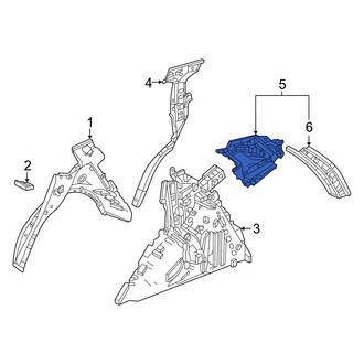 Honda OE - Right Upper Body D-Pillar