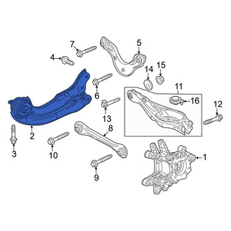 Honda OE - Rear Left Suspension Trailing Arm