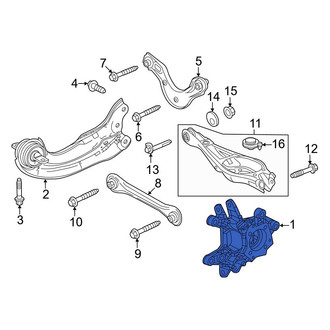 Honda OE - Rear Left Suspension Knuckle