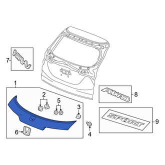 Honda OE - Rear Liftgate Finish Panel