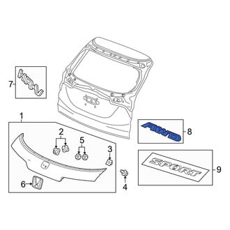 Honda OE - Rear Hatch Emblem