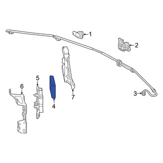 Honda OE - Rear Right Blind Spot Detection System Warning Sensor