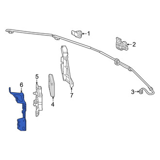 Honda OE - Left Blind Spot Detection System Warning Sensor Bracket