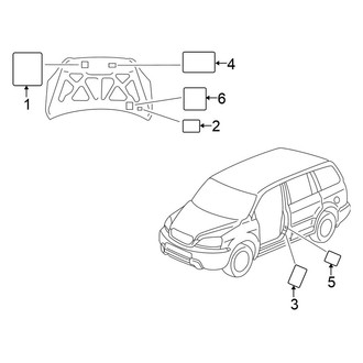 Honda OE - Information Labels - Labels