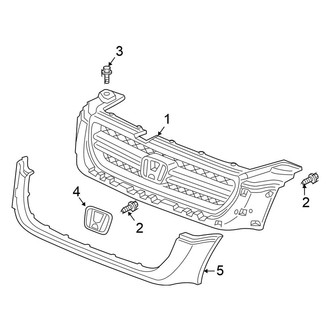 Honda OE - Grille & Components