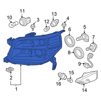Honda OE - Front Right Headlight