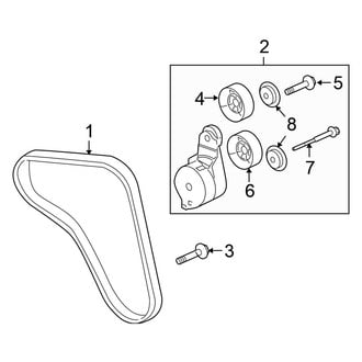 Honda OE - Cooling - Belts & Pulleys