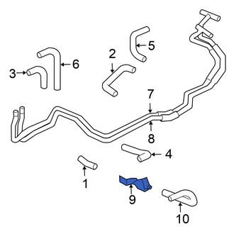 Honda OE - HVAC Heater Control Valve