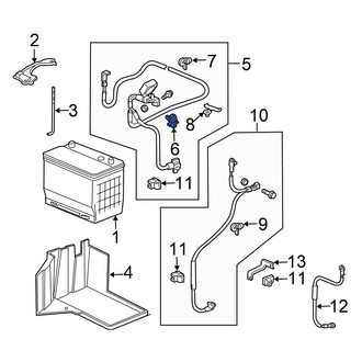 Honda OE - Rear Oxygen Sensor Clip